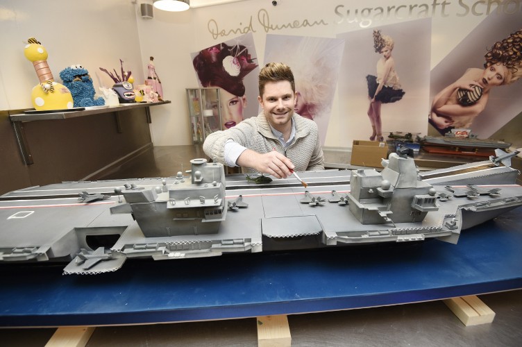 HMS Queen Elizabeth Cake 