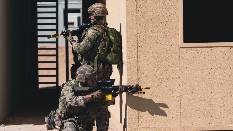 40 Commando Royal Marines provide security during Exercise Green Dagger 09102021 Credit MOD Crown.jpg