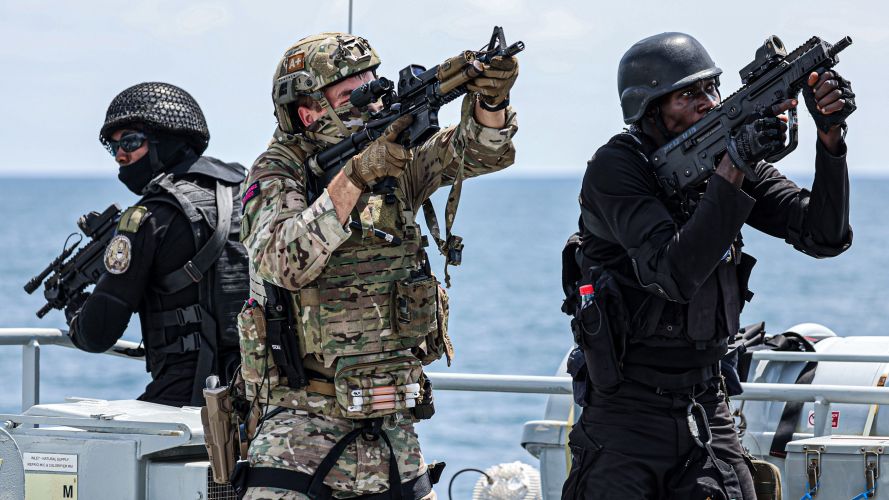 42 Commando Royal Marines and Sailors on HMS Trent conducted Partner Force Development w Nigerian Forces 06112021 CREDIT MOD.jpg