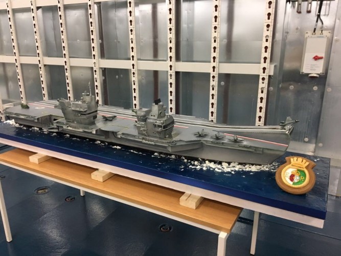 HMS Queen Elizabeth Cake 071217