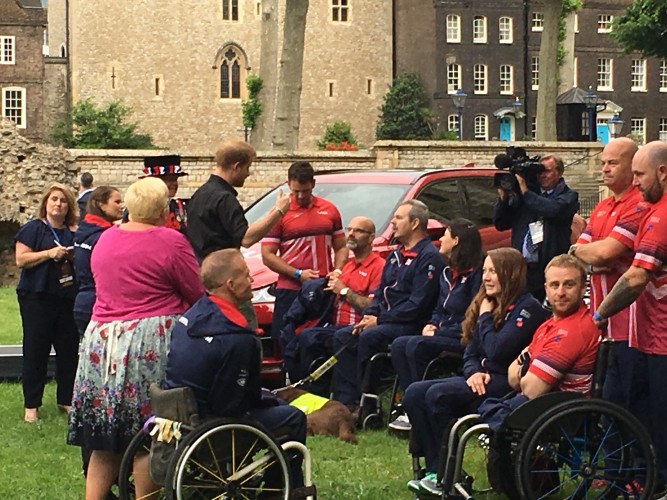 Invictus Games Team Launch 2017