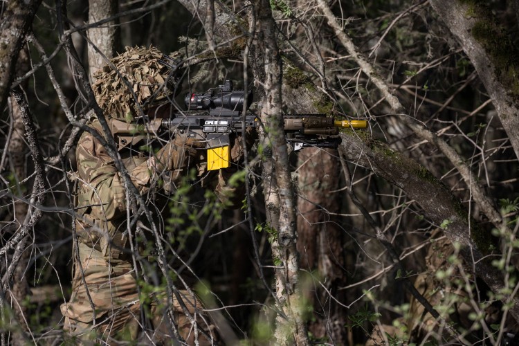 Brits On Ex Spring Storm In Estonia