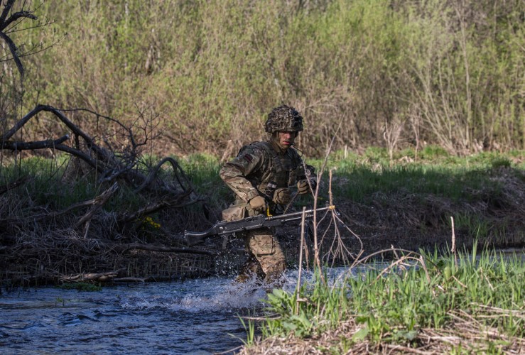 Brits On Ex Spring Storm In Estonia