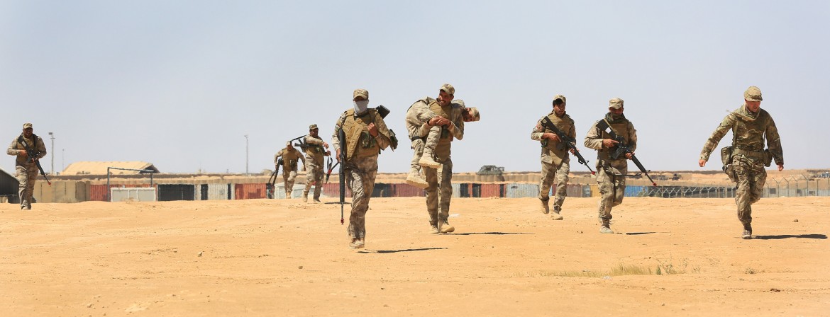 Cpl Chris Young, one of the UK instructors said “We’re here to help the Iraqis improve their own security. We teach them really important skills that are there to increase their survivability. In the end of the day it really is life or death for these guys.”