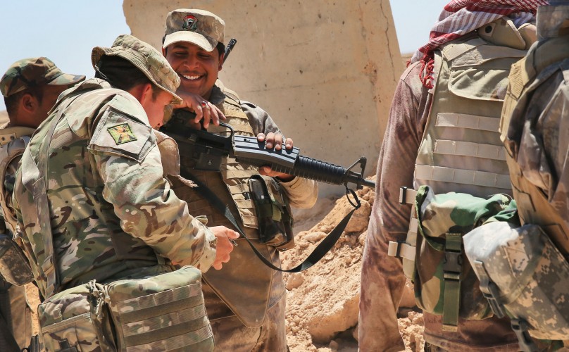 4 SCOTS are ensuring Iraqi Border Guard Police (BGP) have the lifesaving skills they need.