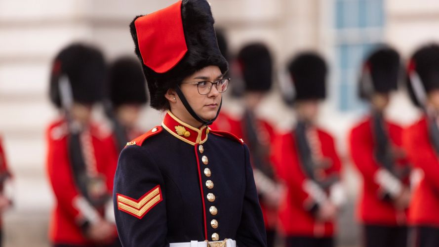 A band member of the Royal Regiment of Canadian Artillery 04102021 Credit MOD.jpg
