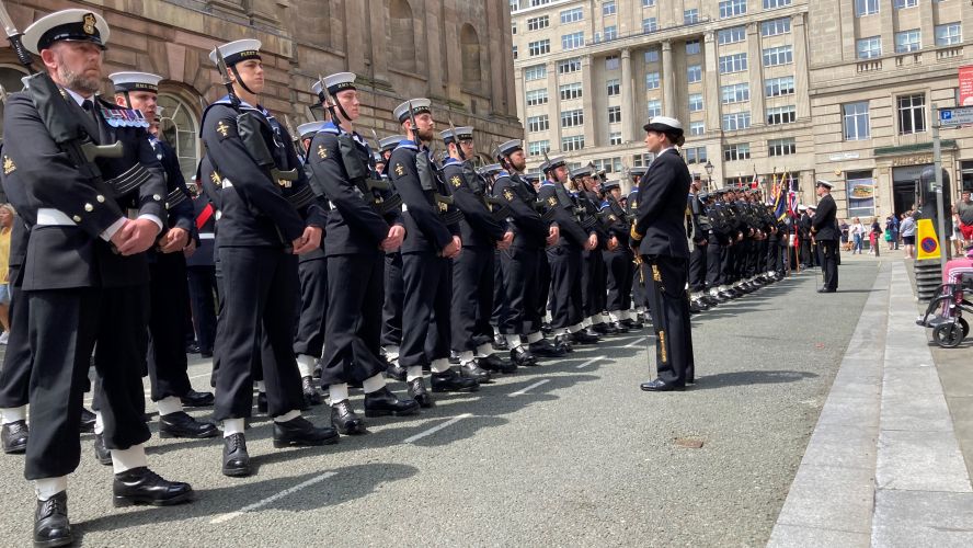 A weekend of events to mark the Battle of the Atlantic, in Liverpool 28052023 CREDIT BFBS.jpeg