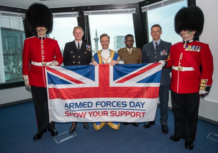 Armed Forces Day Westminster Guards