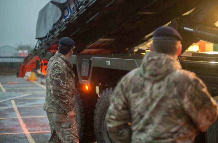 Military Assist Police In Russian Spy Investigation