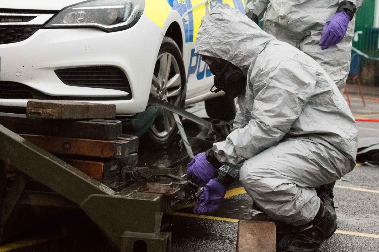 Military Assist Police In Russian Spy Investigation