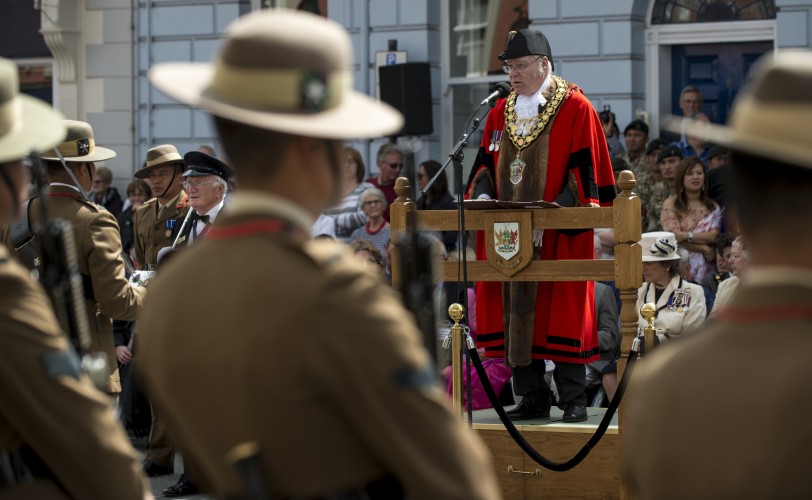 32nd Annual Gurkha Brecon Freedom Parade