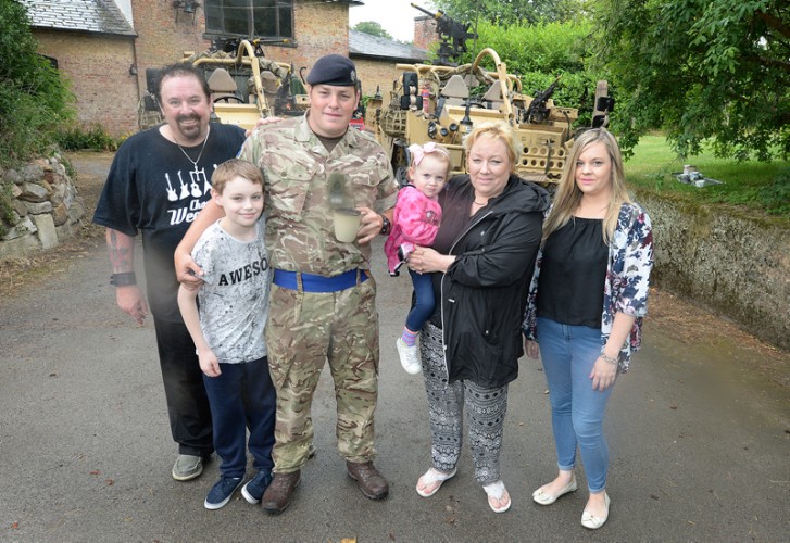 Jackal armoured vehicle Corporal Kieran Welfoot