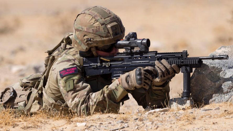 Air Def Troop 30 Commando live firing at Marine Air Ground Combat Training Centre 14102021 Credit MOD.jpg