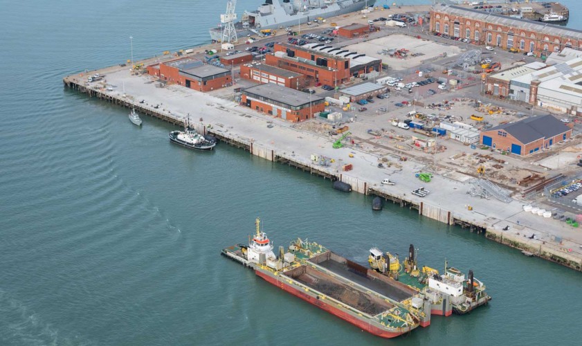 Princess Royal Names New Jetty At Portsmouth Naval Base 