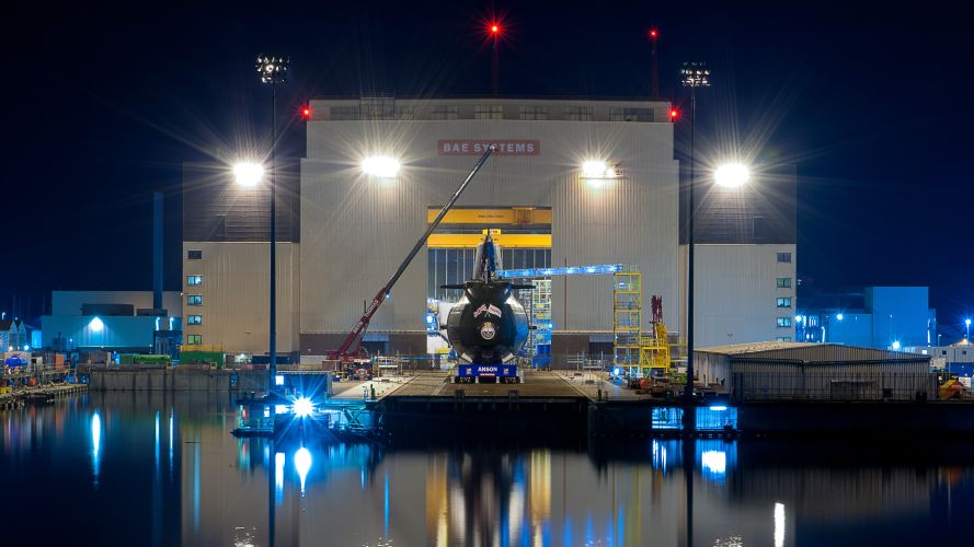 	Astute class submarine HMS Anson commissioned into the Royal Navy 31082022 CREDIT BAE Systems.jpg