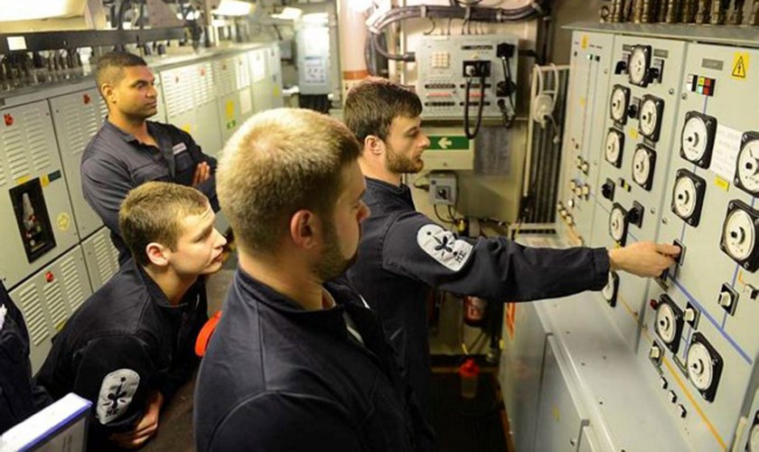 Bearded Royal Navy Sailors