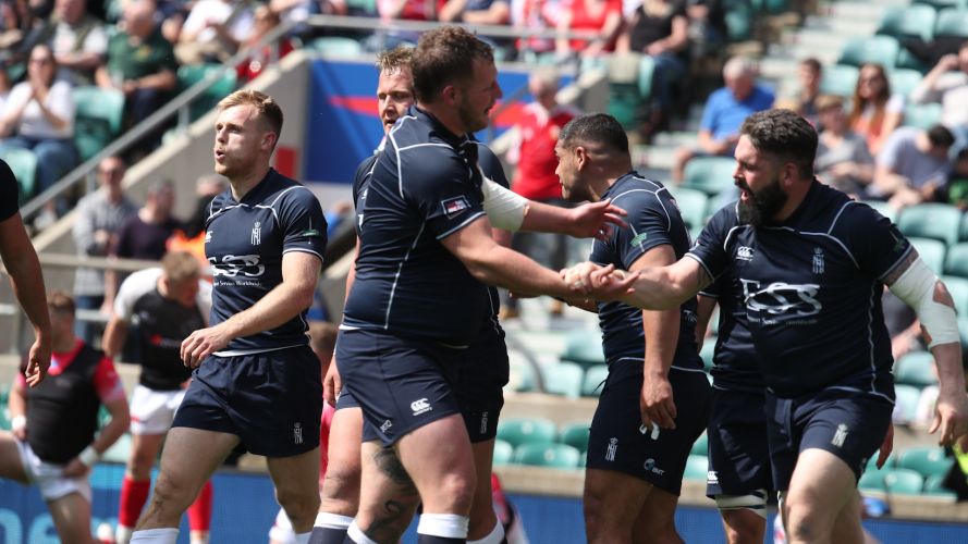 Ben Priddey celebrates Navy opening try Credit Alligin Photography Date 30042022.jpg