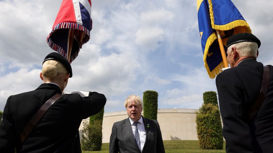 Boris Johnson attending the Falklands 40th Anniversary Memorial at the National Memorial Arboretum 14062022 CREDIT MOD Crown Copyright.jpg