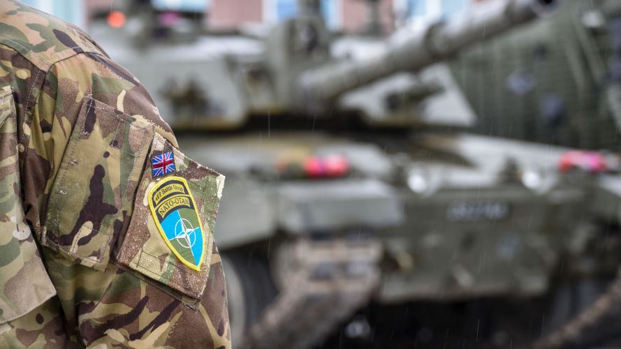 British Army rotates troops in Estonia continuing support of NATO, Op Cabrit 23092022 CREDIT Army, MOD.jpg