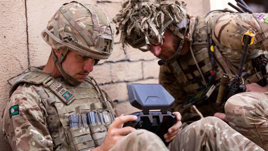 BritishArmy soldiers are testing new systems and technologies in America on Project Convergence 04112022 MOD Crown Copyright.jpg