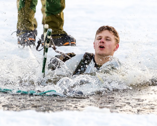 Cold Water Training In The Arctic, Exercise Clockwork