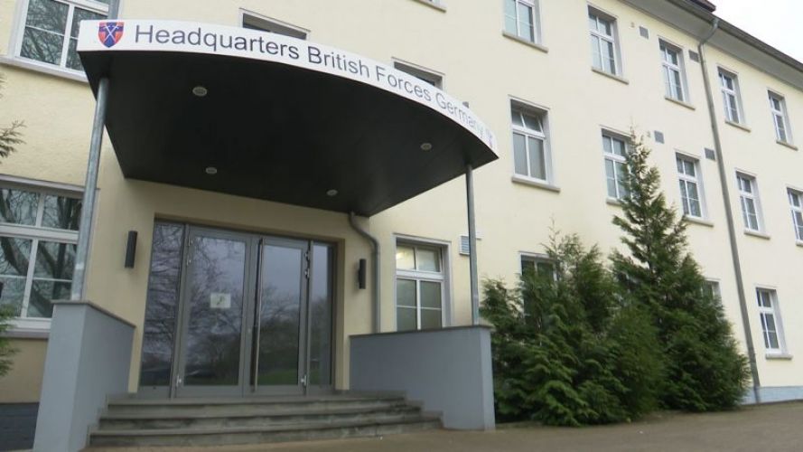 Catterick Barracks Bielefeld closure.