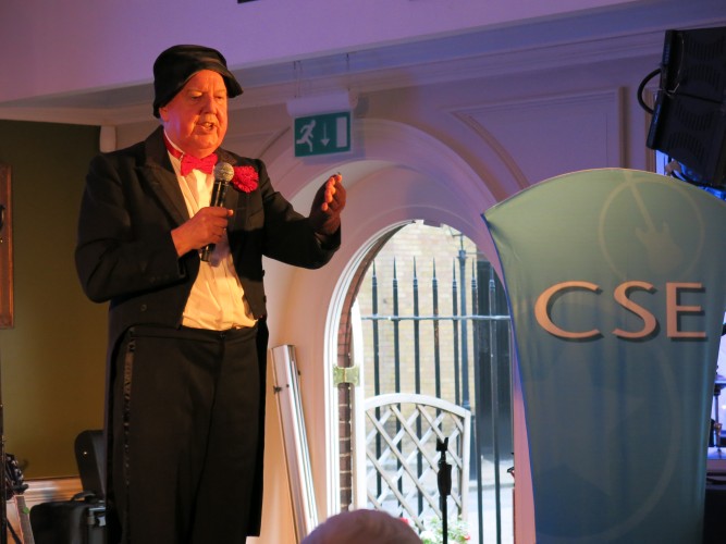 Jimmy Cricket at Chelsea Pensioners CSE Show