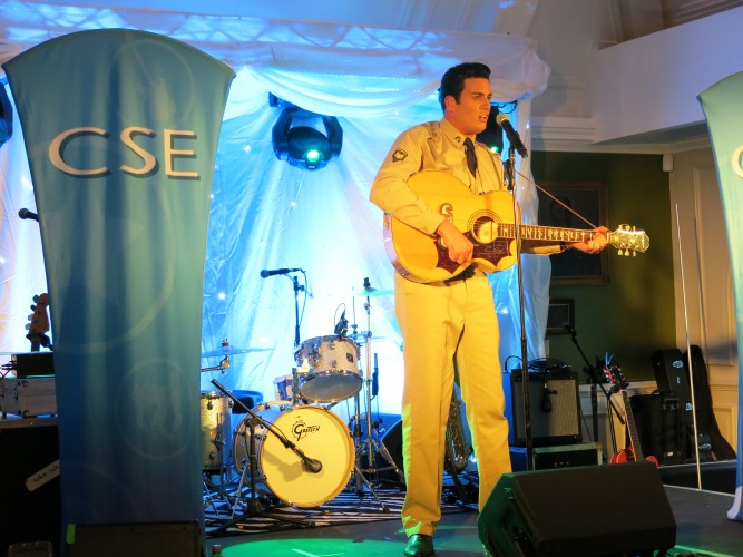 Young Elvis at Chelsea Pensioners CSE Show