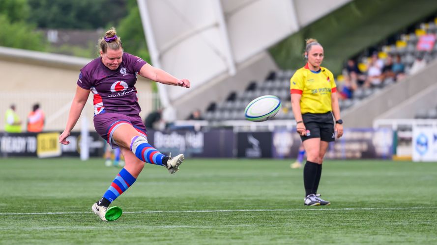 Daisy Fahey kicking v North of England for UKAF Credit Craig Watson slash Alligin Photography Date 21062025.jpg
