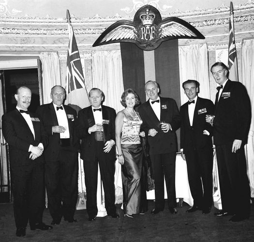 Dame Vera Lynn at Battle of Britain 25th anniverary ball 