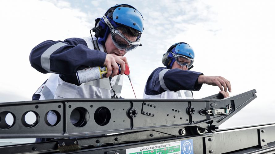 Drones launched from HMS Prince of Wales during landmark demonstration 24092021 Credit Royal Navy.jpg