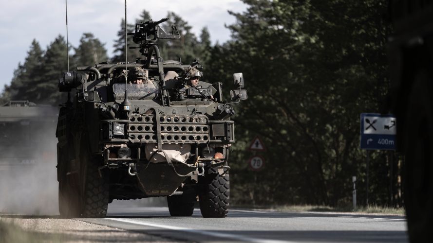 During Op Aliwal Surge the convoy traversed through Poland, Lithuania, Latvia, and Estonia 26062023 CREDIT British Army.jpg