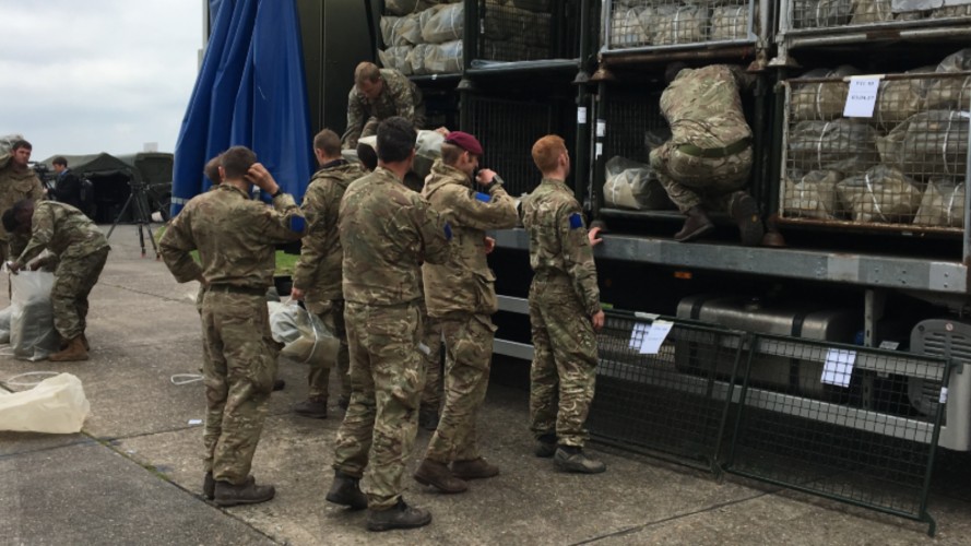 Ex Joint Warrior: 2 Para leap on to the STANTA ranges