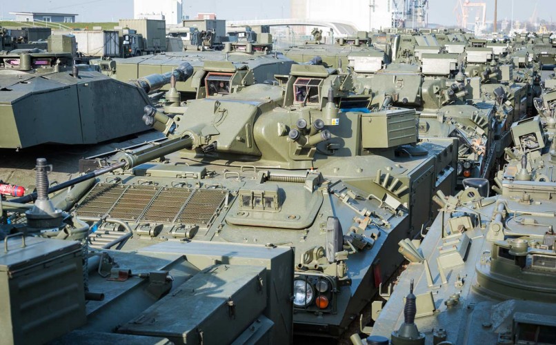 Three Gun Batteries Are Equipped With 155mm Self-Propelled Howitzers