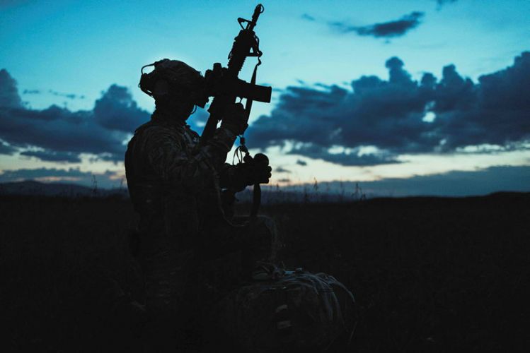 The eight NATO countries are training together under the command of 16 Air Assault Brigade Combat Team (picture: MOD).