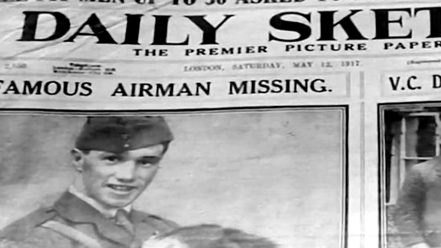 The Royal Flying Corps hero was popular with the public because of his "lone wolf" style of combat, flying by stalking enemies from below.