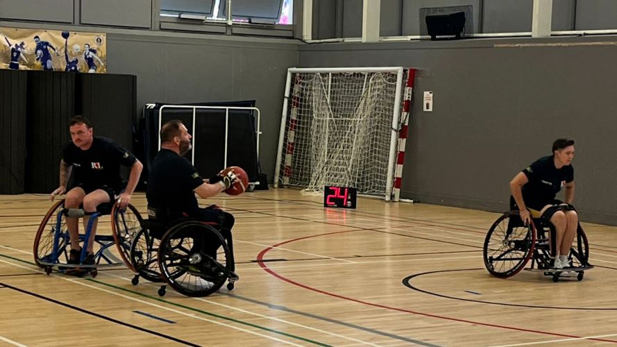 Final Invictus training camp for Team UK 260823 CREDIT BFBS