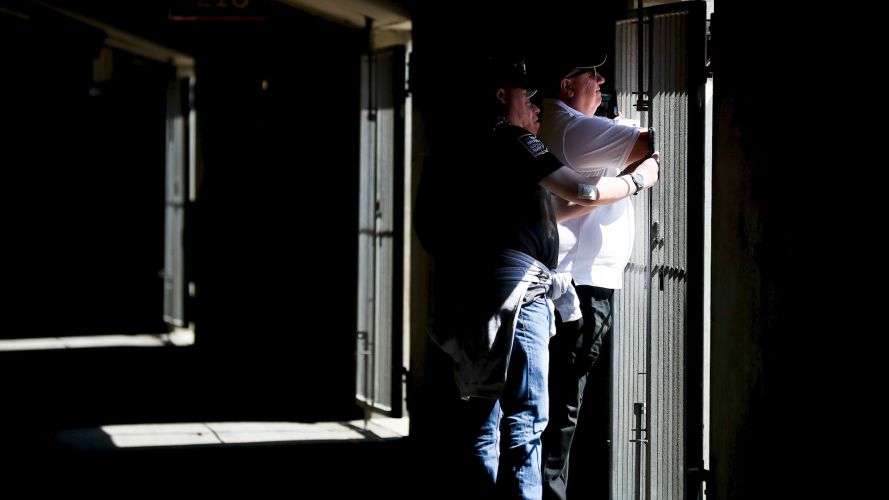 First fans in at Twickenham Credit Alligin Photography Date 30042022.jpg 