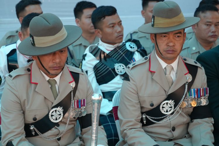 Funeral of Captain Ram Bahadur Limbu