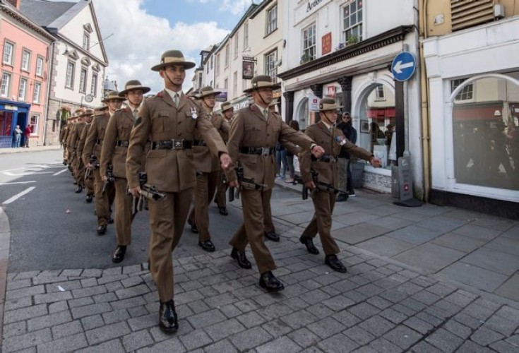 32nd Annual Gurkha Brecon Freedom Parade