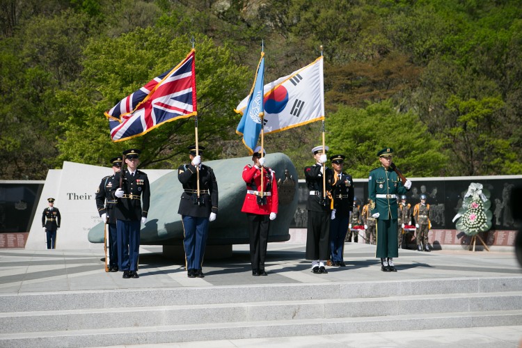 Gloster Hill Imjin Korea Veterans Ceremony 