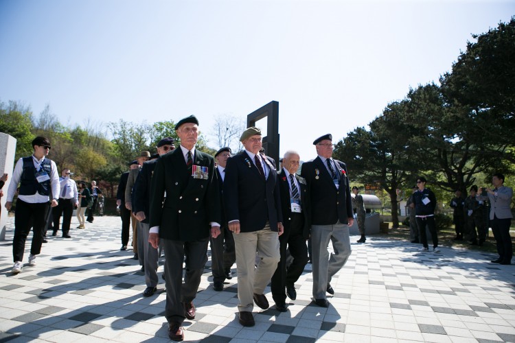 Gloster Hill Korea Veterans March