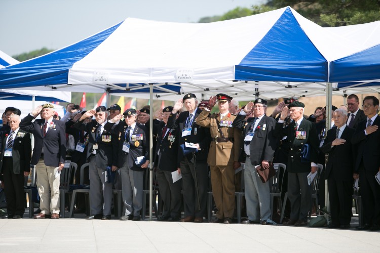 Gloster Hill Korea Veterans Salute