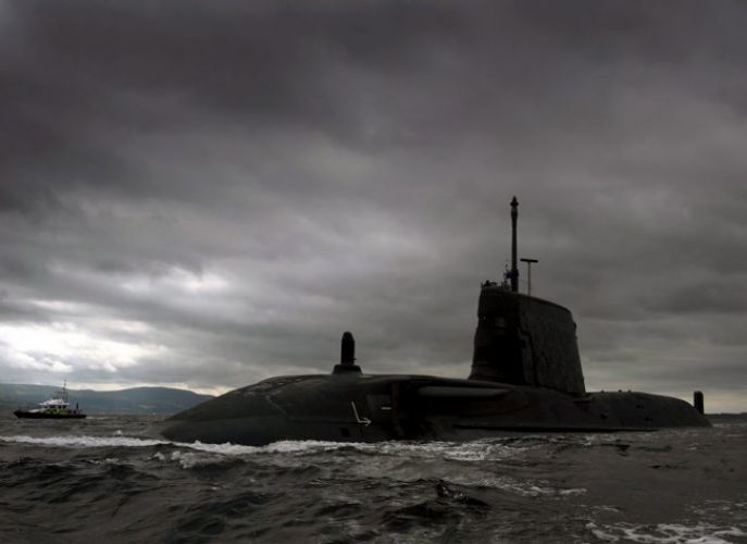 HMS Artful, the third of the Royal Navy’s new Astute Class attack submarines 060910 CREDIT MOD