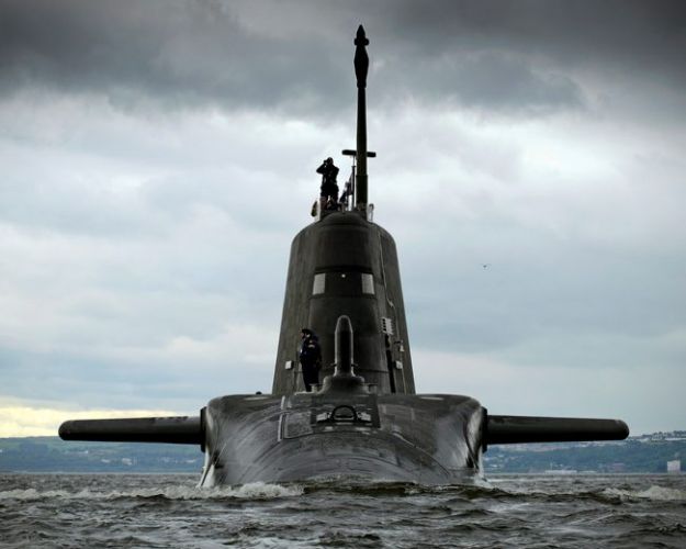 HMS Artful, the third of the Royal Navy’s new Astute Class attack submarines, arrived at her Scottish base port HMNB Clyde