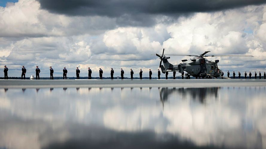 HMS Prince of Wales departs Portsmouth for the Eastern Seaboard of the USA 01092023 CREDIT MOD.jpg