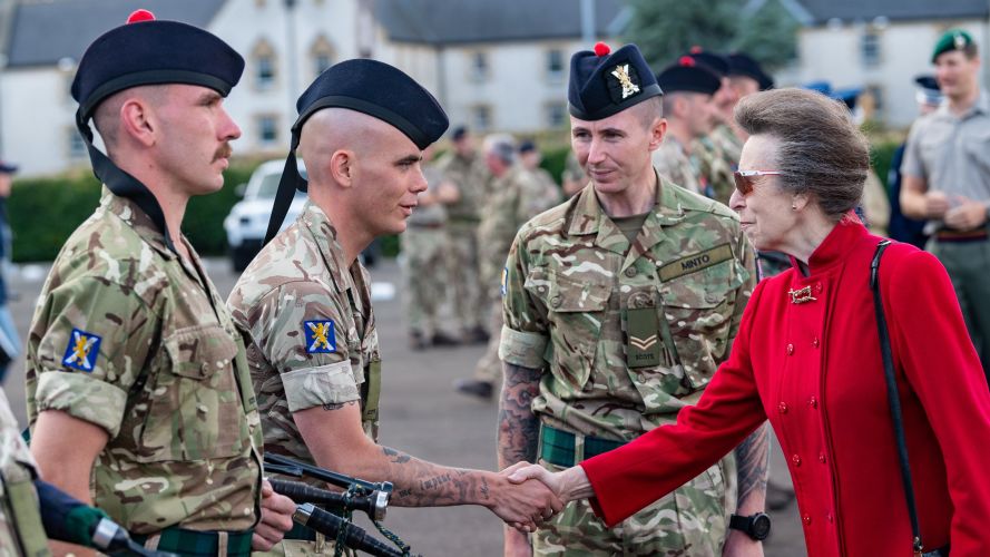 HRH Princess Anne attended one of the final rehearsals of The Royal Edinburgh Military Tattoo 04082022 CREDIT REMT.jpeg