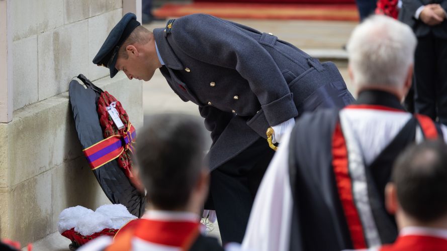 HRH The Prince of Wales pictured as he lays a wreath at the Cenotaph 13112022 CREDIT MOD Crown Copyright.jpg