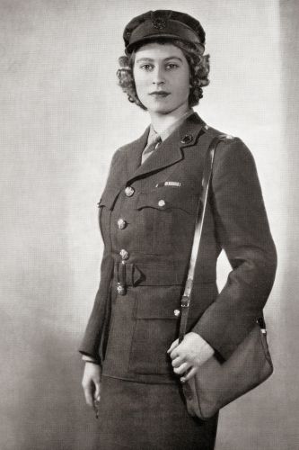 Princess Elizabeth pictured in her in Auxiliary Territorial Service uniform in 1945 (Picture: Classic Image/Alamy Stock Photo). Princess Elizabeth pictured in her in Auxiliary Territorial Service uniform in 1945 (Picture: Classic Image/Alamy Stock Photo).