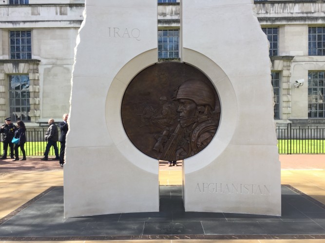 Iraq Afghanistan Memorial Unveiled